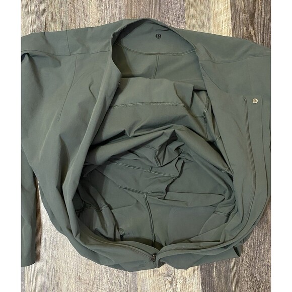 Lululemon Lab Reykur Jumpsuit Green Large Long Sleeve One-Piece Gender Neutral - Picture 7 of 14